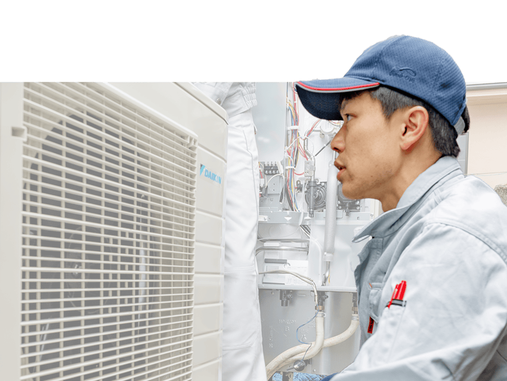 電気工事などのメンテナンススタッフ